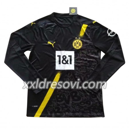 BVB Borussia Dortmund Drugi Nogometni Dres 2020-2021 Dugim Rukavima